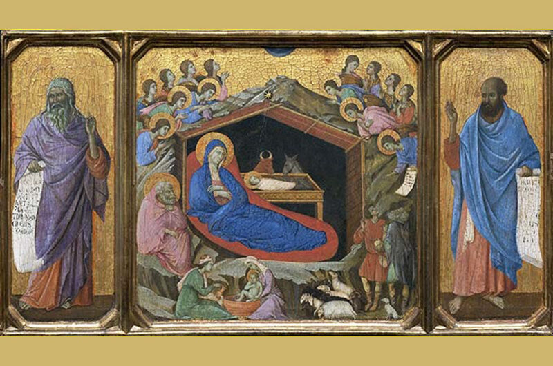 «Рождество Христово» Дуччо Ди Буонинсенья: на пути к Ренессансу