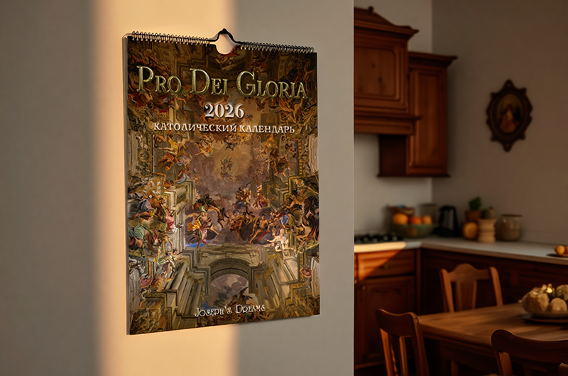 Pro Dei Gloria 2026: не календарь, а искусство!