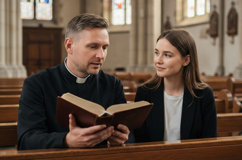 Можно ли дружить со священником, если есть к нему чувства?