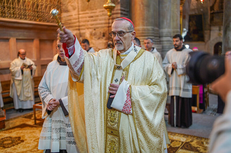 «Воскресший не там, где мы положили Его». Пасхальная проповедь в храме Гроба Господня